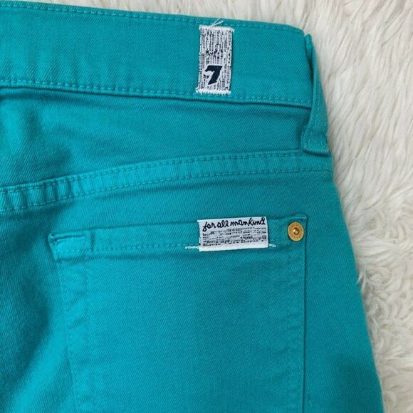 7 For All Mankind Slim Illusion | Lagoon - Picture 4 of 6